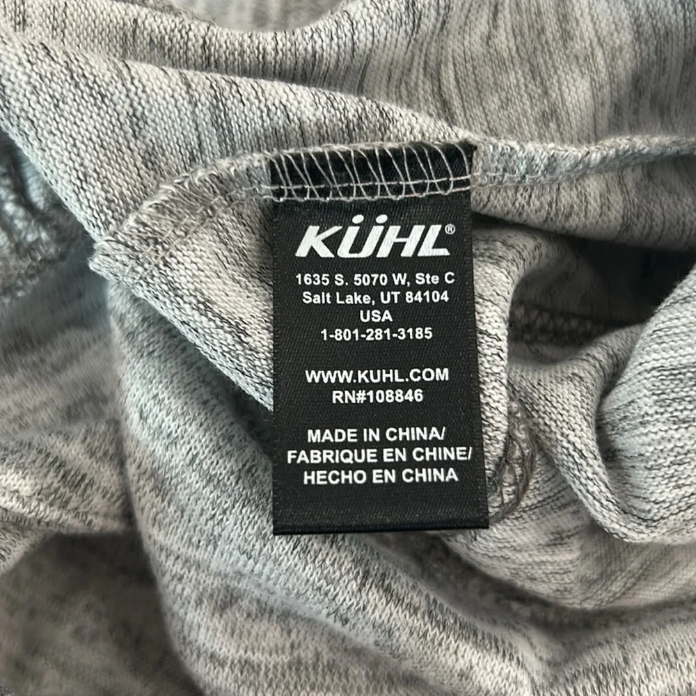 Kuhl Lea Women’s Pullover cowl neck hoodie Large Gray RN# 108846 - Picture 16 of 16